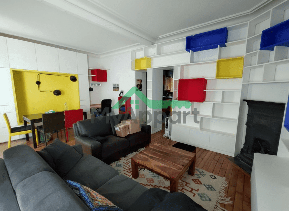 Appartement 2 pièces meublé & équipé Télégraphe — photo 1