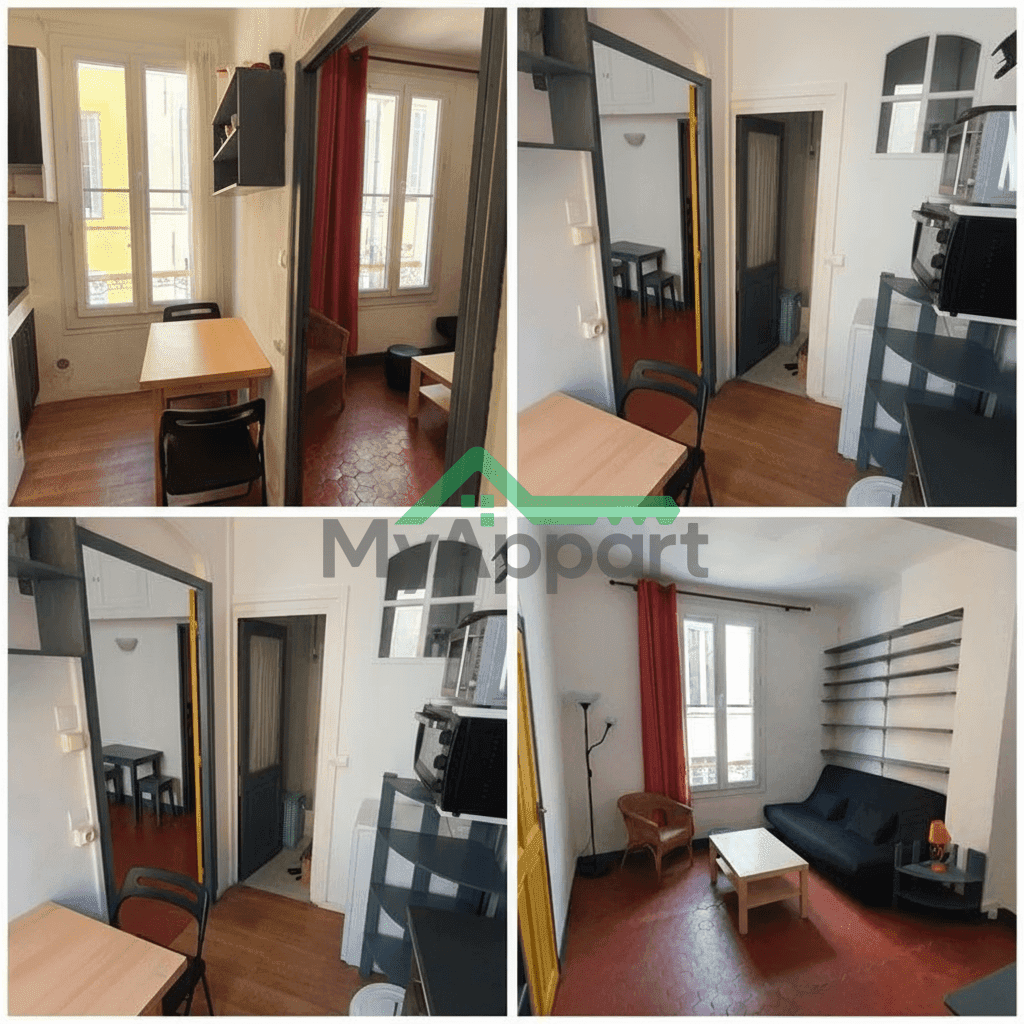 Studio meublé 24 mètres carrés plein centre historique — photo 1