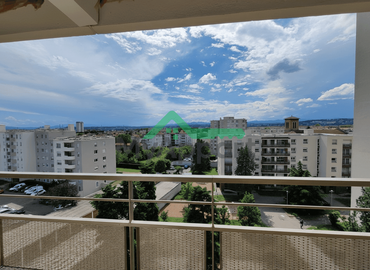Appartement 7eme etage 70m2+10m2 balcon sud - frontiere lyon 8 — photo 1