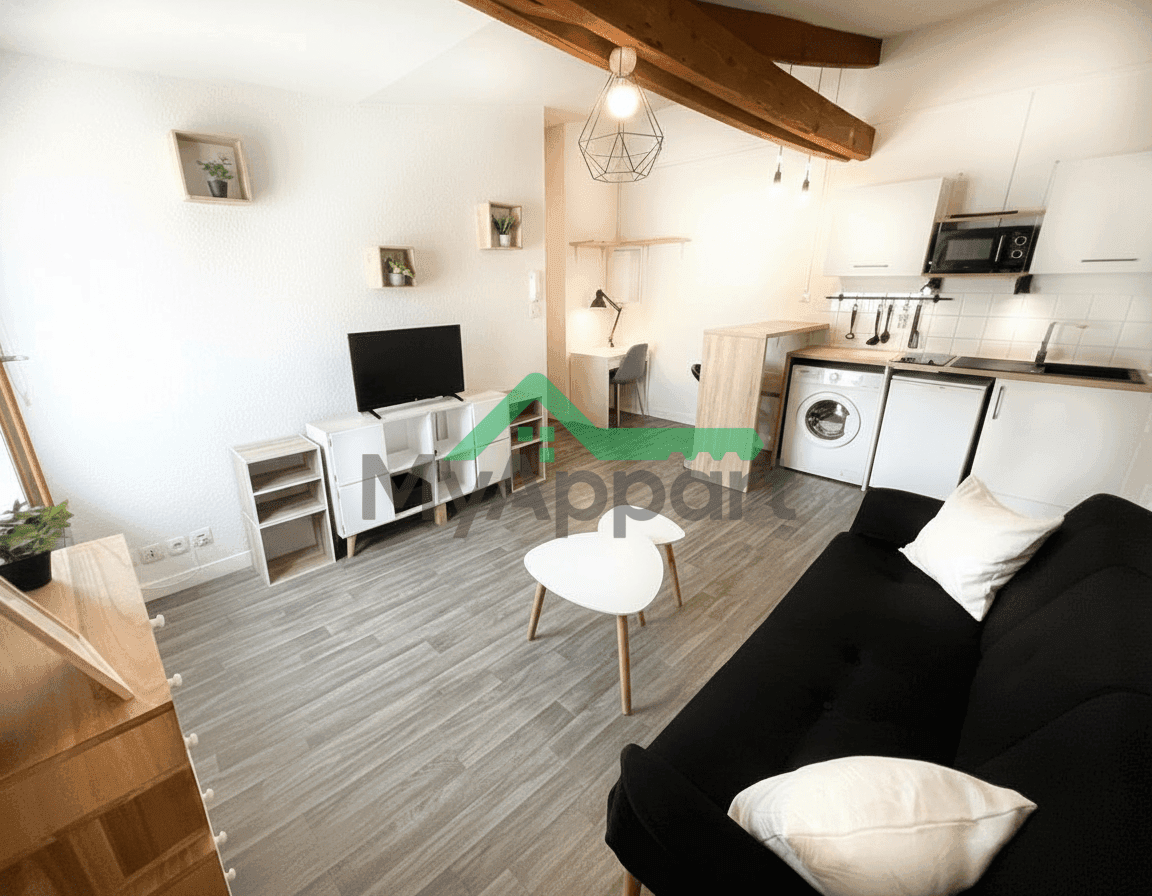 Appartement T2 meublé Hypercentre La-Roche-Sur-Yon — photo 1