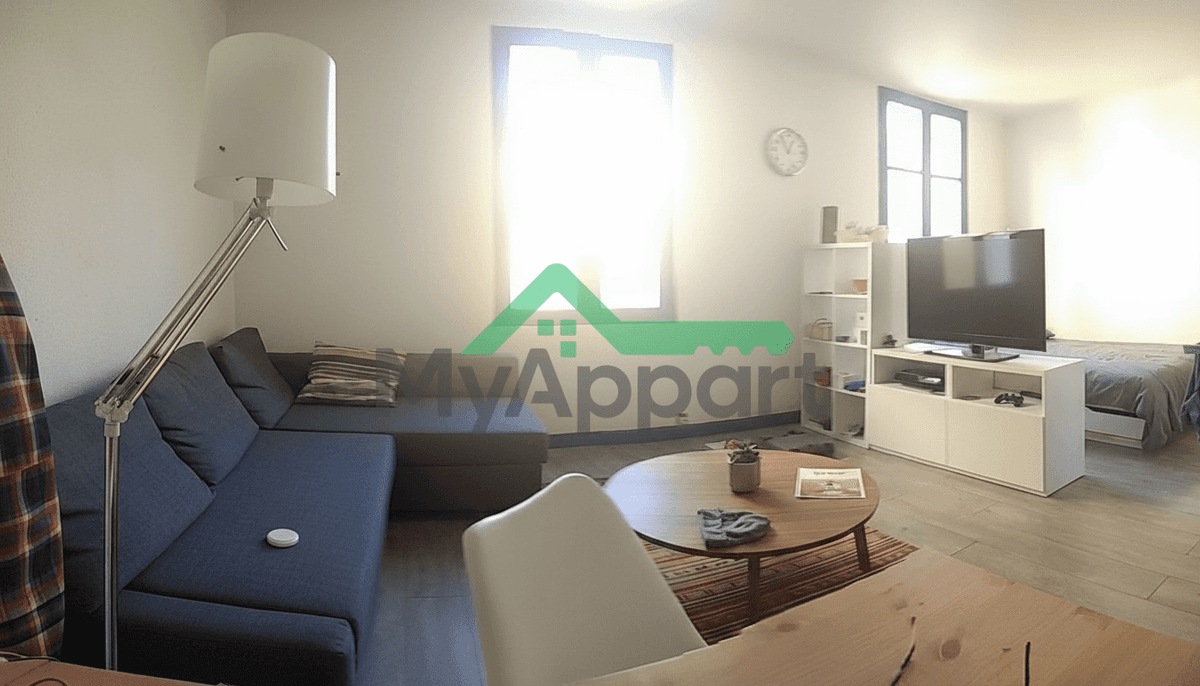 Grand studio lumineux de 31 m2 en CV historique — photo 1