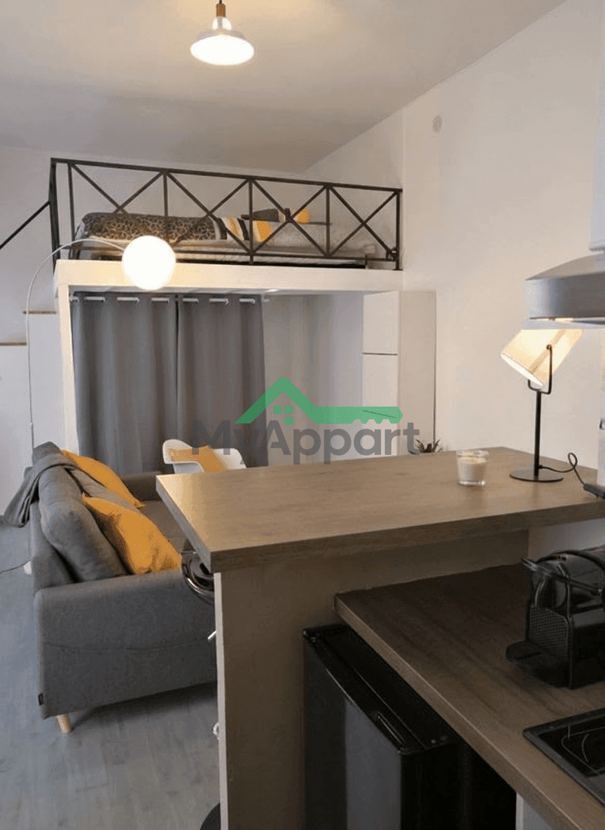 Charmant studio avec mezzanine — photo 1