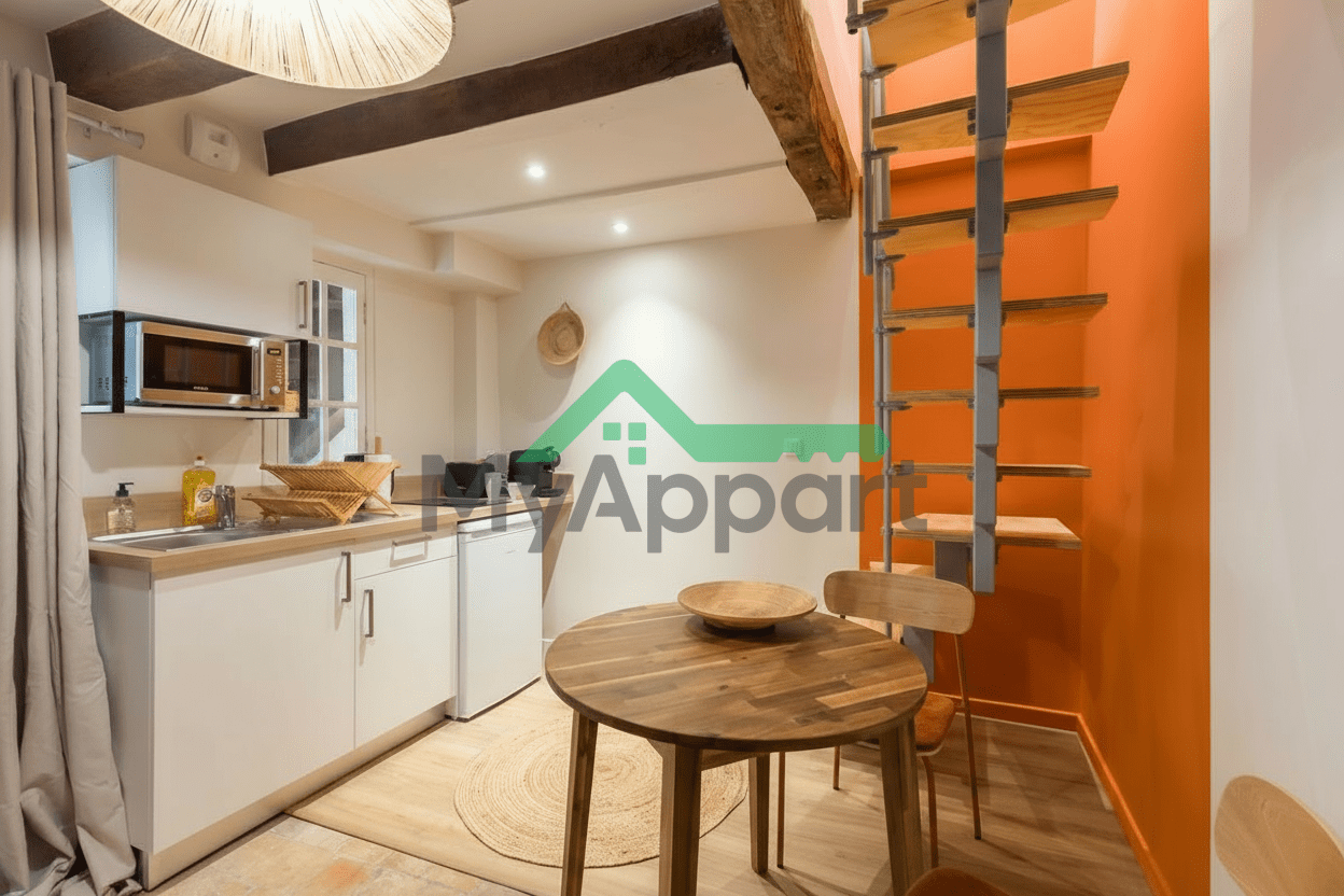 Charmant T2 Duplex - Vieux Mans - Meublé — photo 1