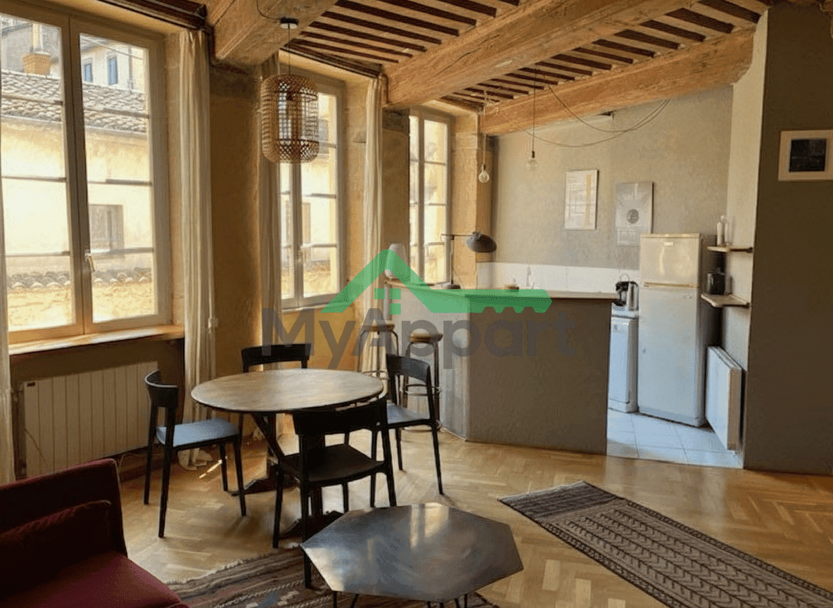 A louer appartement T3 meublé - Lyon 5 — photo 1