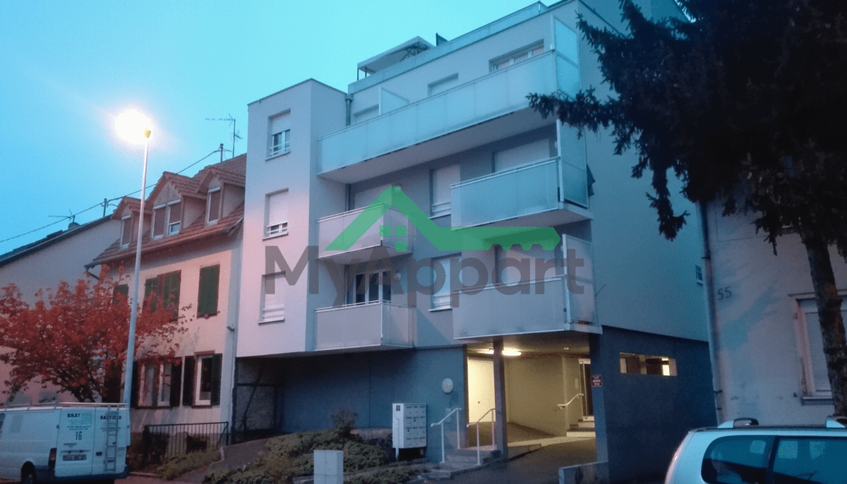 Appartement 2 pièces Strasbourg rue de l'Unterelsau — photo 1