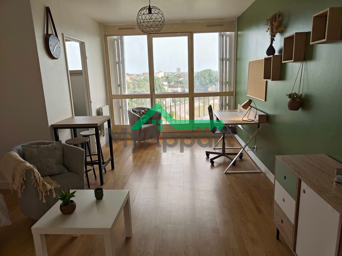 T1 Meublé 33 m² – 410€/mois HC – Limoges (secteur Fac des Sciences / IUT) — photo 1