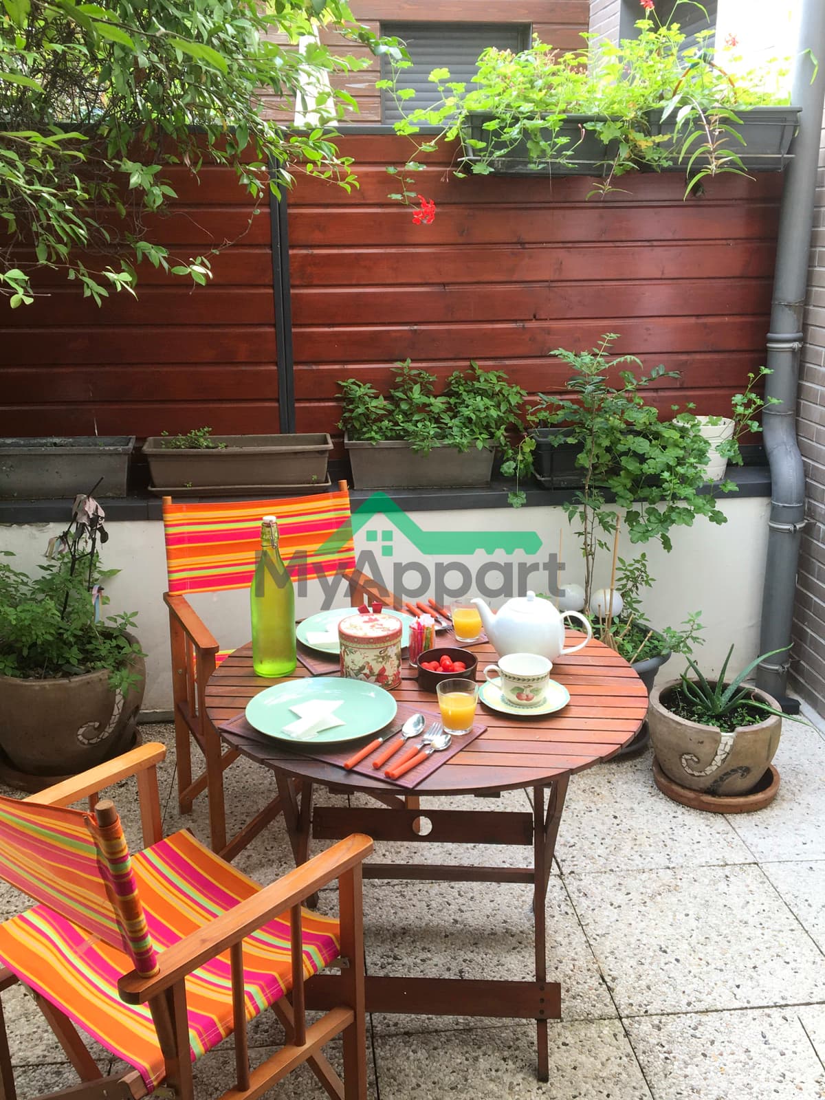 Appartement cosy 3 pièces, 2 terrasses et 1 parking, Paris 18e — photo 1