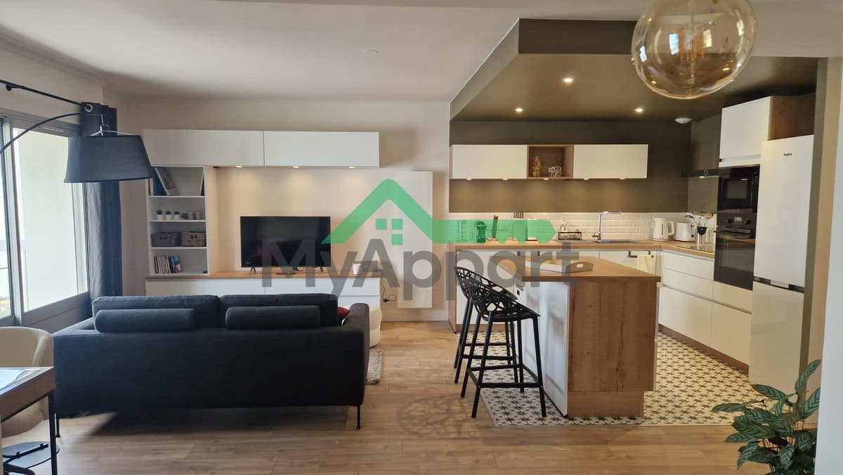 Joli T3 totalement rénové et meublé – 77 m2 - Nantes quartier Procé Zola — photo 1