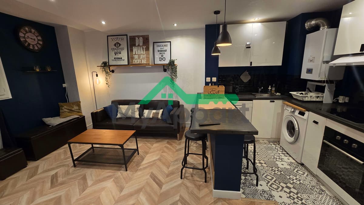 3 Chambre disponible de 11m² dans un appartement T4 de 62 m²+4 m² de balcon + accès Roof Top de 60m² — photo 1