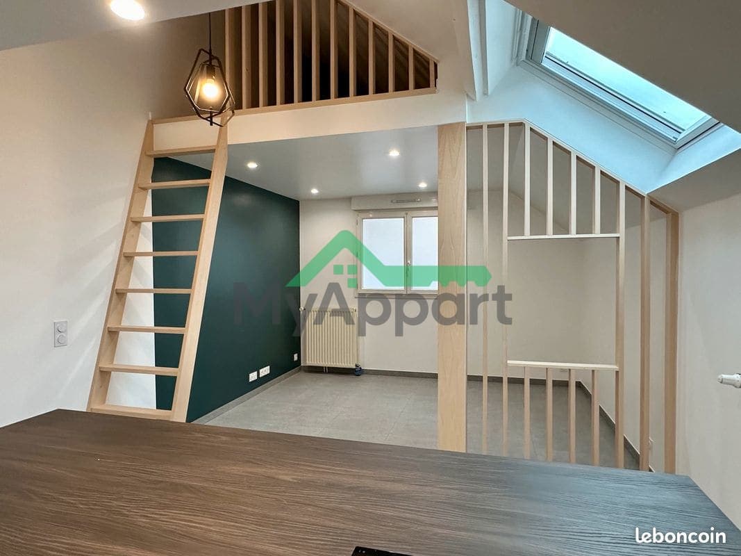 Beau T1 à la location — photo 1
