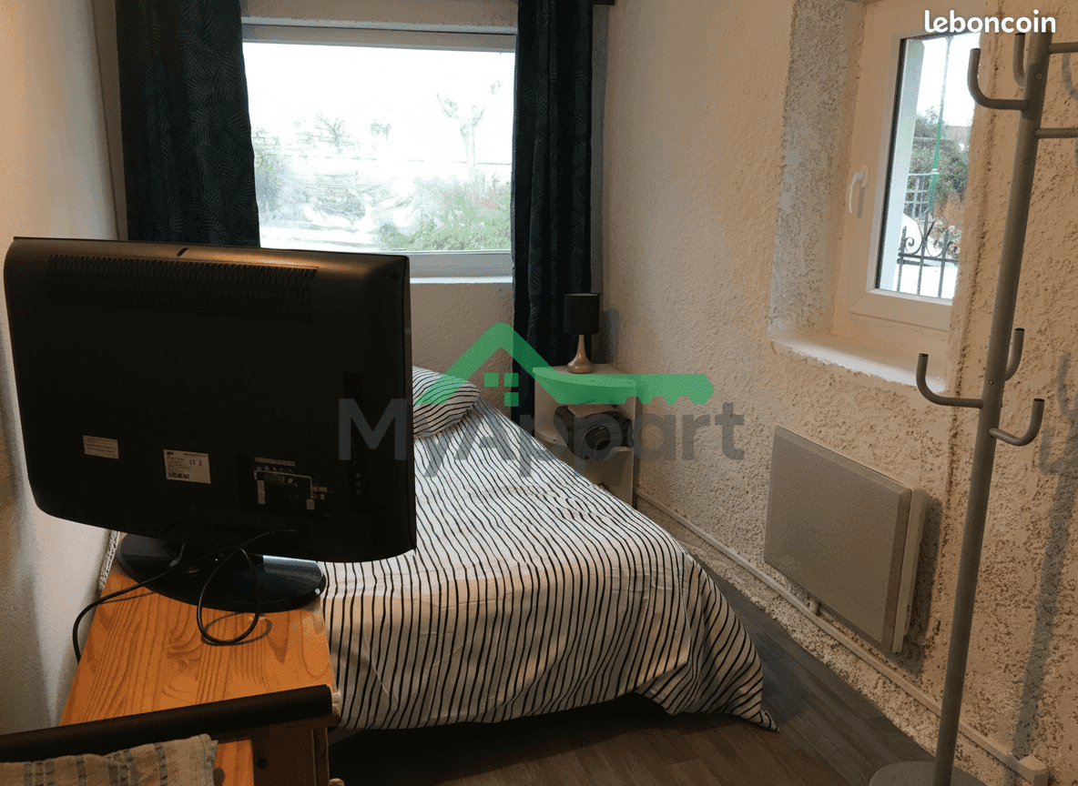 Location studio 2 pièces 22 m² + jardin plein sud — photo 1