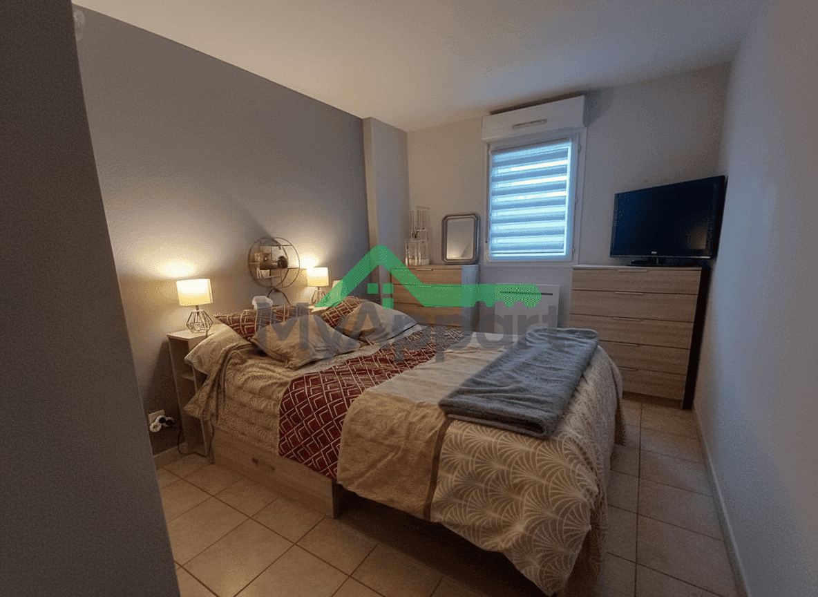Location T2 meublé 46m² avec balcon + garage - Saint-Christol-les-Alès — photo 1